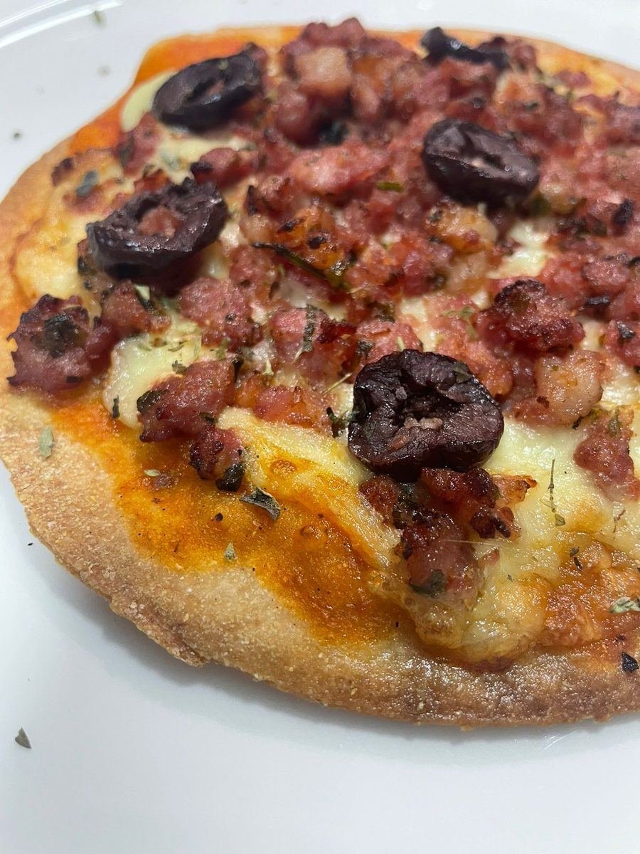 Pizza de Linguiça Artesanal